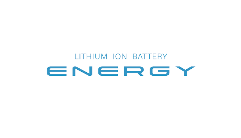 リチウムイオンバッテリー「ENERGY」ロゴ