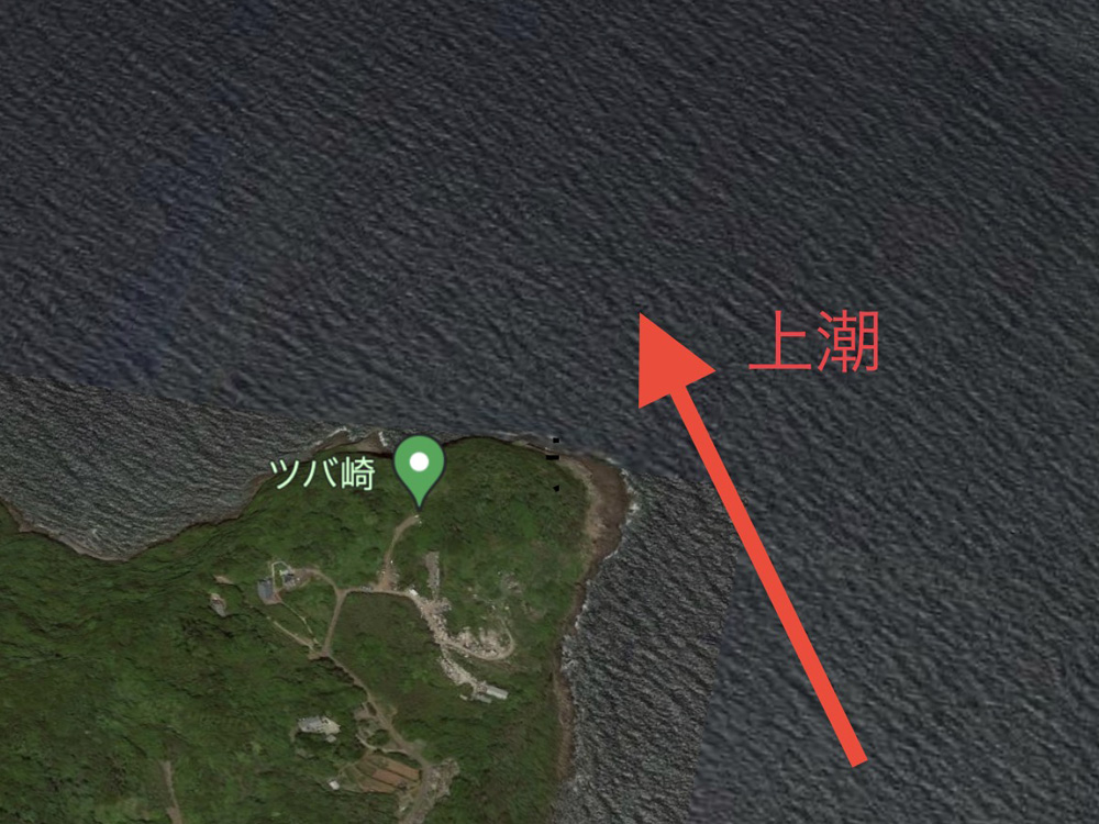 長崎県 平戸島『ツバ崎』潮の流れ